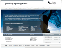 Tablet Screenshot of joondaluppsychology.com.au